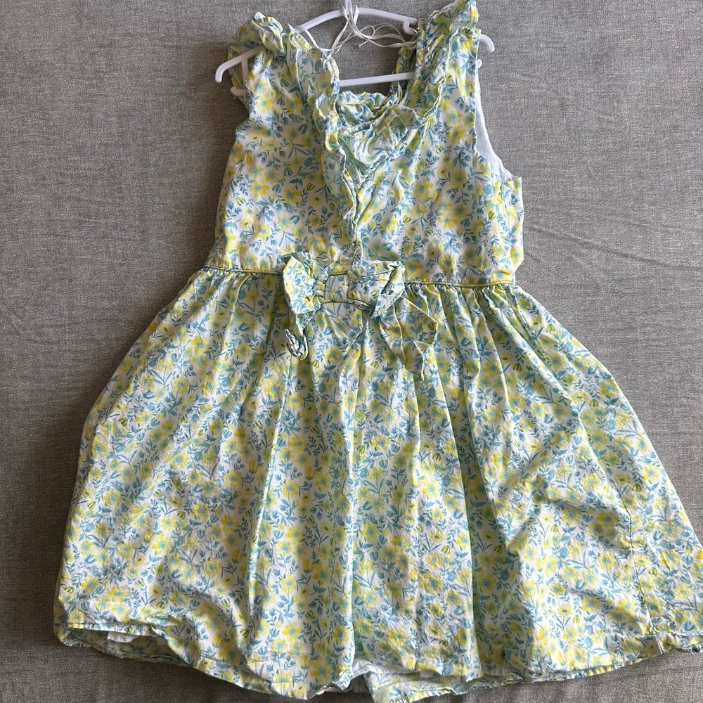 Girls Tommy Bahama Floral Spring Dress in size 8 - Picture 4 of 5